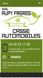 Mobile Screenshot of casses-automobiles-cognac-16.com